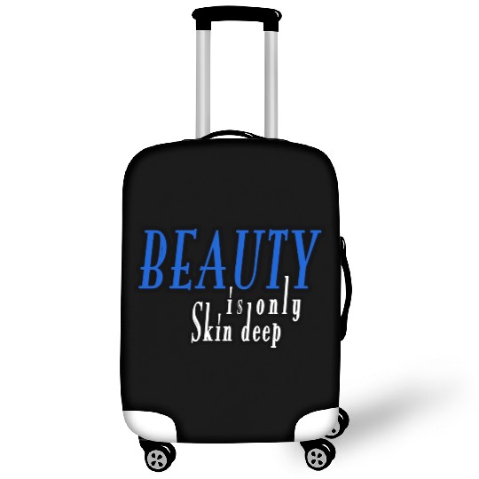 beauty is only skin deep Luggage Covers