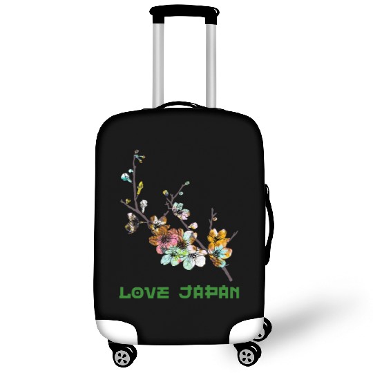Cherry Blossom Sakura Tree Symbol Word Kanji Love Luggage Covers