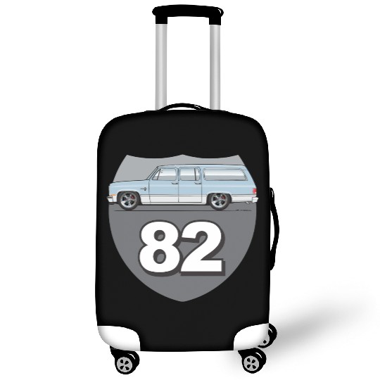 82 Light Blue Luggage Covers