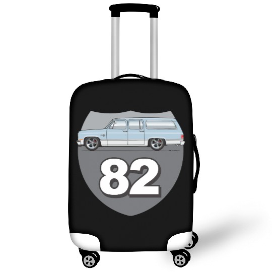 82 Light Blue Luggage Covers