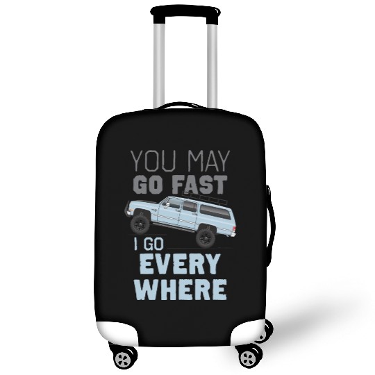 YOU MAY Light Blue Luggage Covers