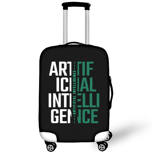 AI Artificial Intelligence Futuristic Nerd Gift Luggage Covers