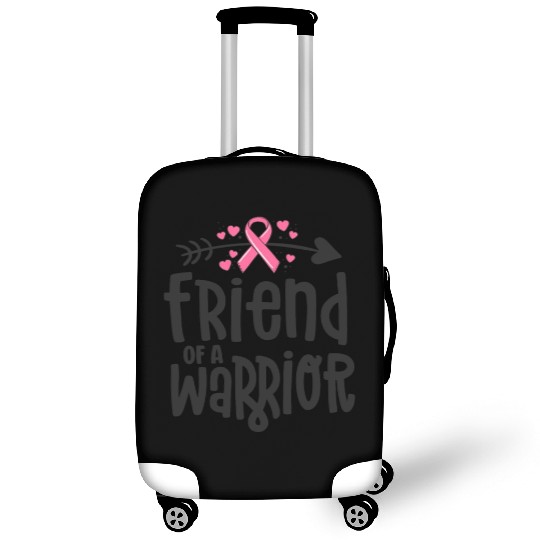 Friend Of A Warrior Support Team Breast Cancer Luggage Covers