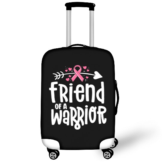 Friend Of A Warrior Support Team Breast Cancer Luggage Covers
