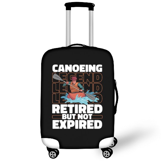 Canoe Canoeing Canoeist Retired Luggage Covers