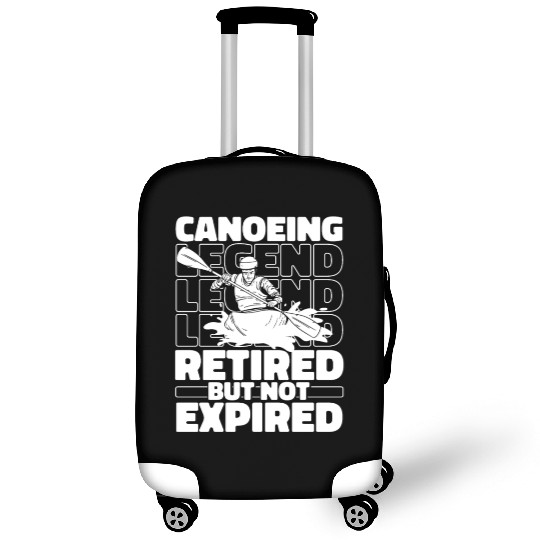 Canoe Canoeing Canoeist Retired Luggage Covers