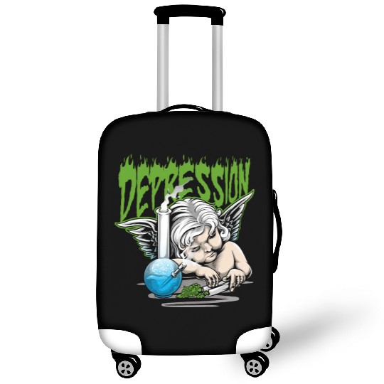 Depression Angel Luggage Covers