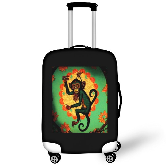 Cute Spider Monkey Animal Lovers Spider Monkey Luggage Covers