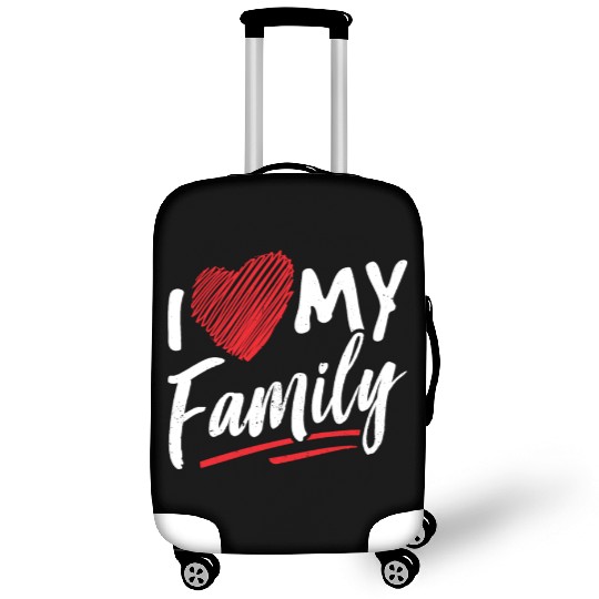 I Love My Family Gathering Families Reunion Luggage Covers