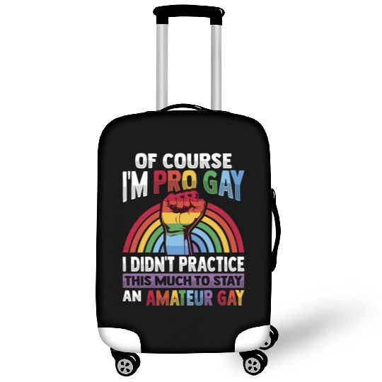 Pro Gay Pride LGBTQ Fist Design for a Pride Parade Luggage Covers