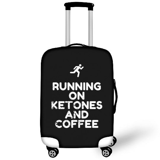 RUNNING ON KETONES AND COFFEE Luggage Covers