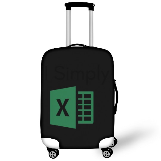 I Simply Excel Funny Accountant Spreadsheets Luggage Covers