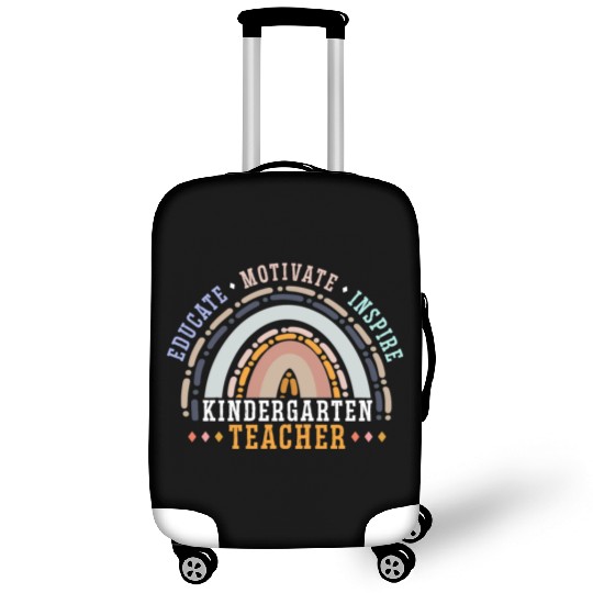 Educate Motivate Inspire Kindergarten Teacher Luggage Covers