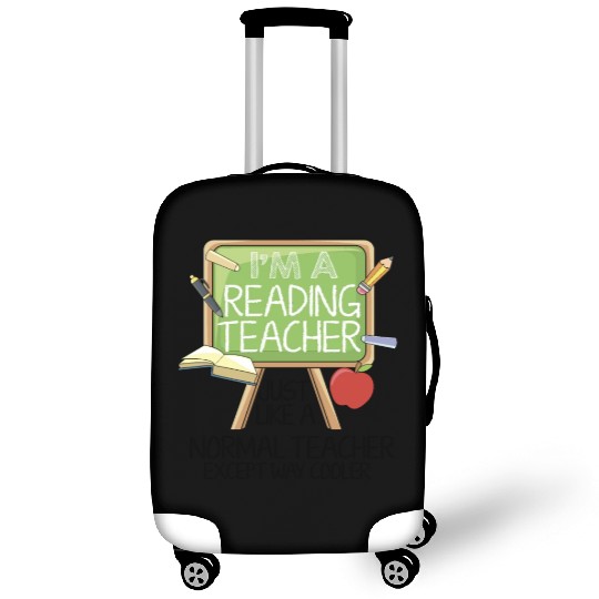 Reading Teacher Luggage Covers