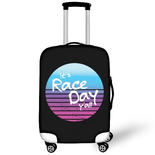 Its Race Day Y'all Retro Motorsports Racing Quote Luggage Covers