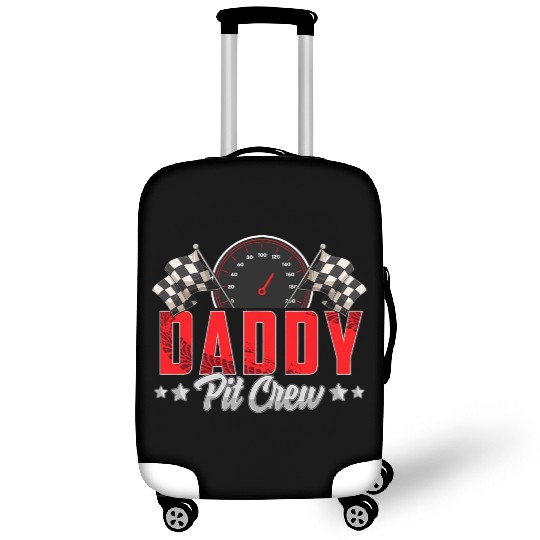 Race Car Birthday Party Racing Family Daddy Pit Cr Luggage Covers
