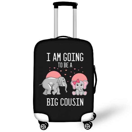 Humorous I'm Going To A Big Cousin Baby Luggage Covers