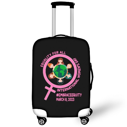 International Women's Day: Equality for Al Embrace Luggage Covers