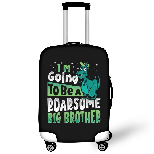I'm Going To Be A Roarsome Big Brother Sibling Bro Luggage Covers