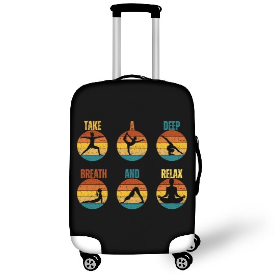 TAKE A DEEP BREATH AND RELAX Luggage Covers