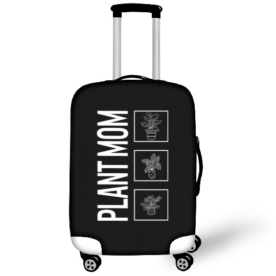 Plant Mom, Garden Plant Gardening Lover Botanist Luggage Covers