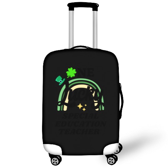 Special education teacher, St Patrick's Day Gift Luggage Covers