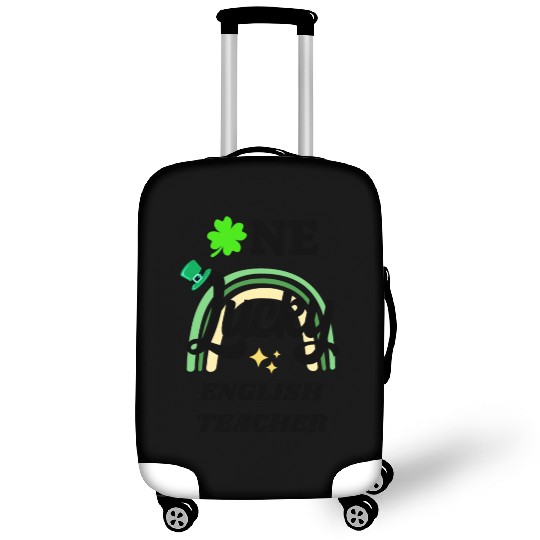 English Teacher, St Patrick's Day Gift Luggage Covers