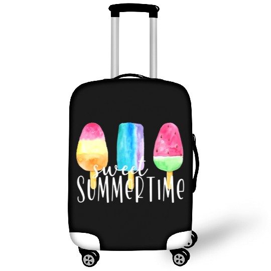 Sweet Summertime Ice Cream Family Vacation Luggage Covers