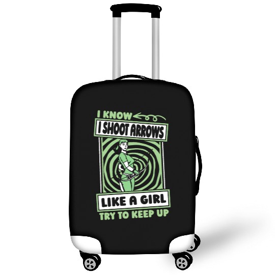 Archery Humor Luggage Covers