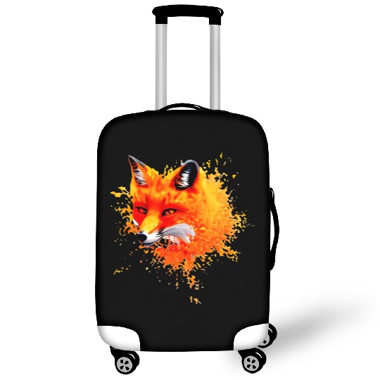 Wild creativity fox Luggage Covers