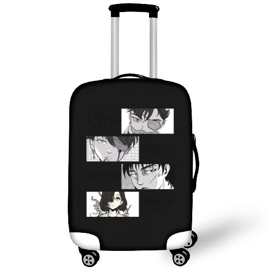Cute Japanese Shoujo Anime Romance Manga Luggage Covers