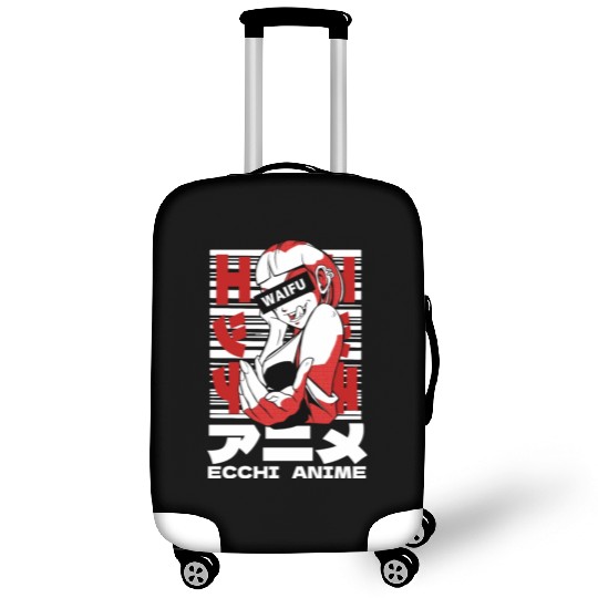 Japanese Ecchi Anime Aesthetic Waifu Manga Girl Luggage Covers