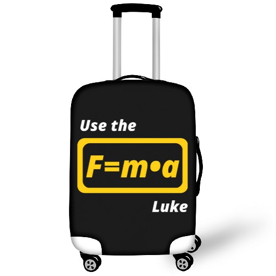 Star Wars, physics, use the force, science, funny Luggage Covers