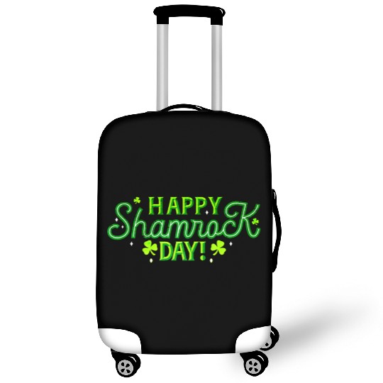 Funny St Patrick's Day Happy Shamrock Day Luggage Covers