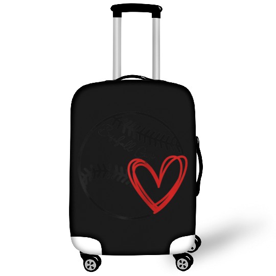 Baseball Gigi Heart Funny Baseball Lover Luggage Covers