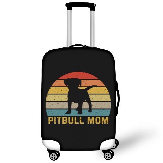 Pitbull Mom For Pitbull Dog Lover Luggage Covers