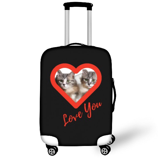 Happy Valentine Luggage Covers