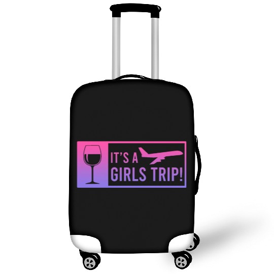 It's a Girls Trip Girls Vacation Spring Break Luggage Covers
