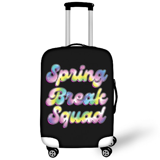 Spring Break Squad Summer Vacation Spring Break Luggage Covers