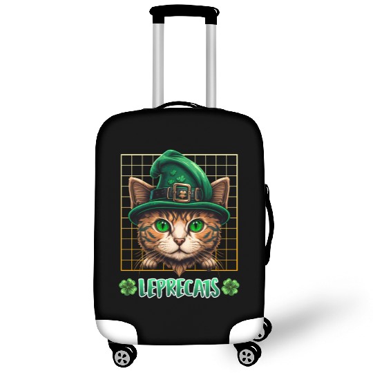 St. Patrick's Day cats leprecats kittens Luggage Covers