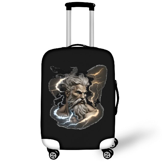Zeus - A Colorful Tribute to the Greek God of Sky Luggage Covers