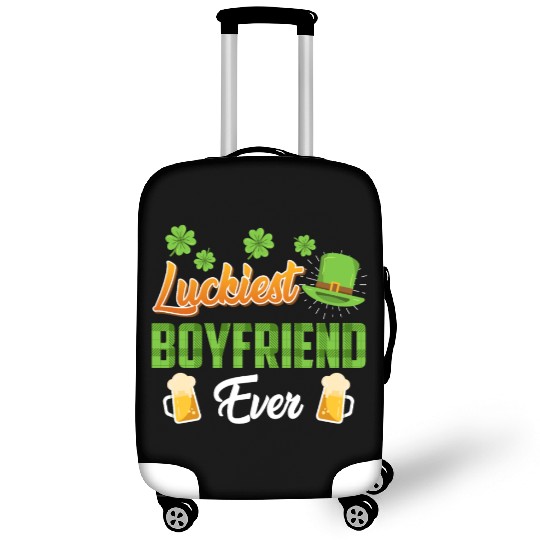 Luckiest Boyfriend Ever St. Patrick's Day Luggage Covers