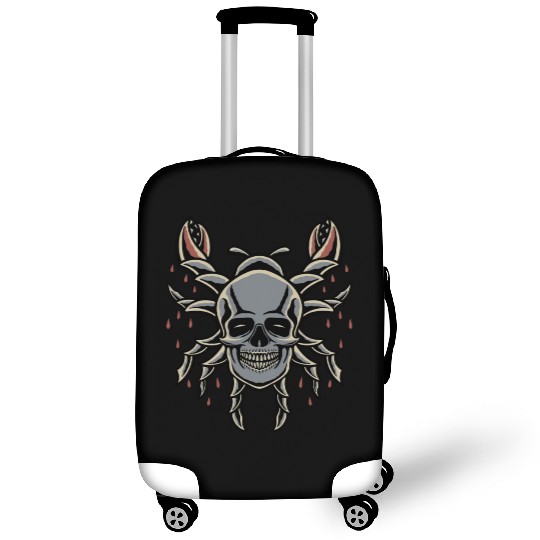 Skull Insect Luggage Covers