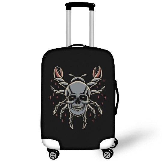 Skull Insect Luggage Covers