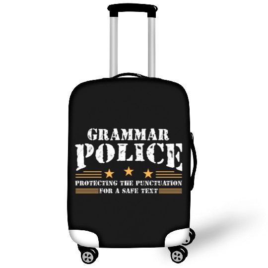 Grammer Police - English Teacher Luggage Covers