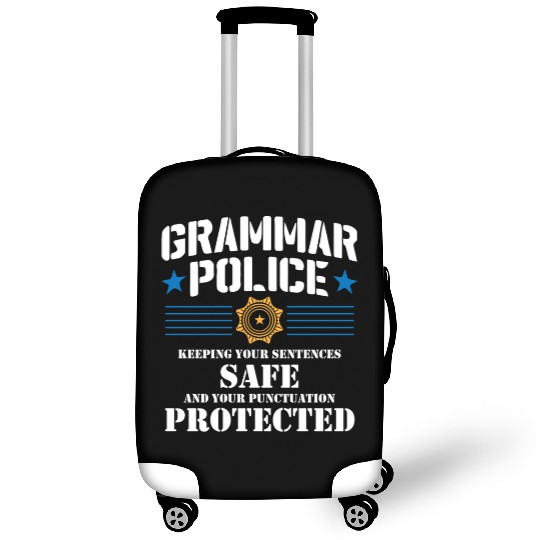 Grammer Police - English Teacher Luggage Covers