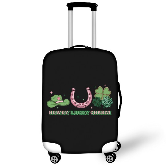 Howdy lucky charm Luggage Covers