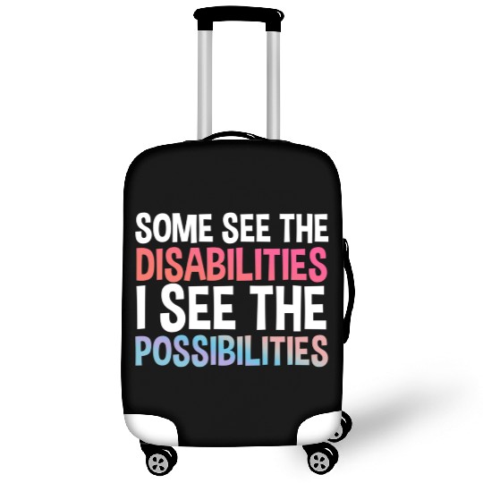 I See Possabilities Special Education Teacher Luggage Covers