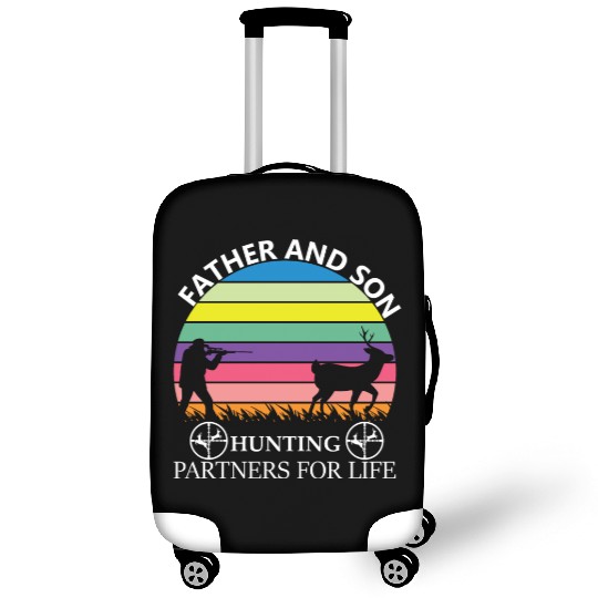 Father and son Hunting Partners For Life Luggage Covers
