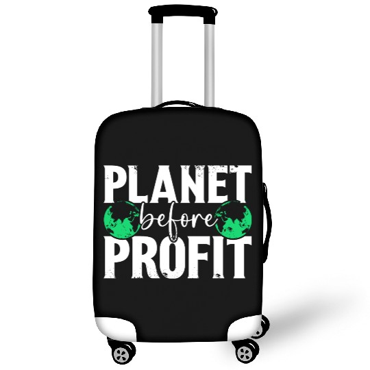 Planet Before Profit Earth Day Planet Environment Luggage Covers